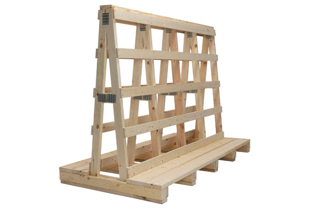 Glass AFrames and LBucks UFP Packaging